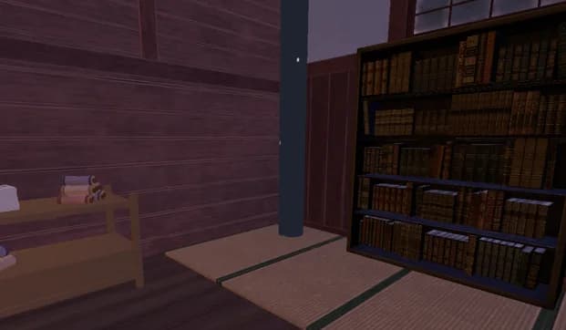 Rayonnages de livres de l’Encyclopédie des Pourfendeurs